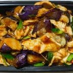 Best Eggplant with Chicken in Garlic Sauce in Hollywood, FL